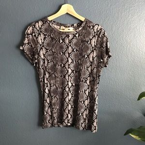Michael Kors Snake Print Tee
